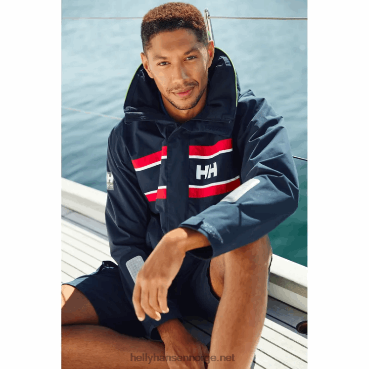 herre saltholm seilerjakke Helly-Hansen F6TJ0111 marinen