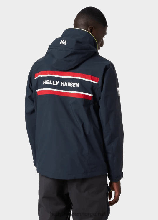 herre saltholm seilerjakke Helly-Hansen F6TJ0111 marinen