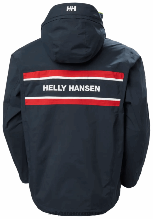 herre saltholm seilerjakke Helly-Hansen F6TJ0111 marinen