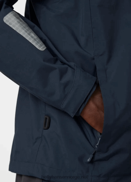 herre saltholm seilerjakke Helly-Hansen F6TJ0111 marinen