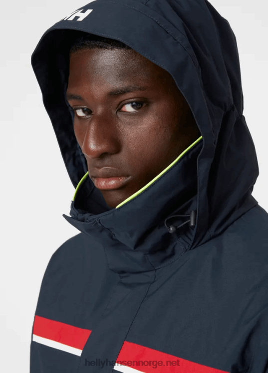 herre saltholm seilerjakke Helly-Hansen F6TJ0111 marinen