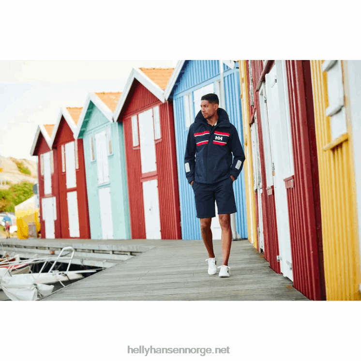 herre saltholm seilerjakke Helly-Hansen F6TJ0111 marinen