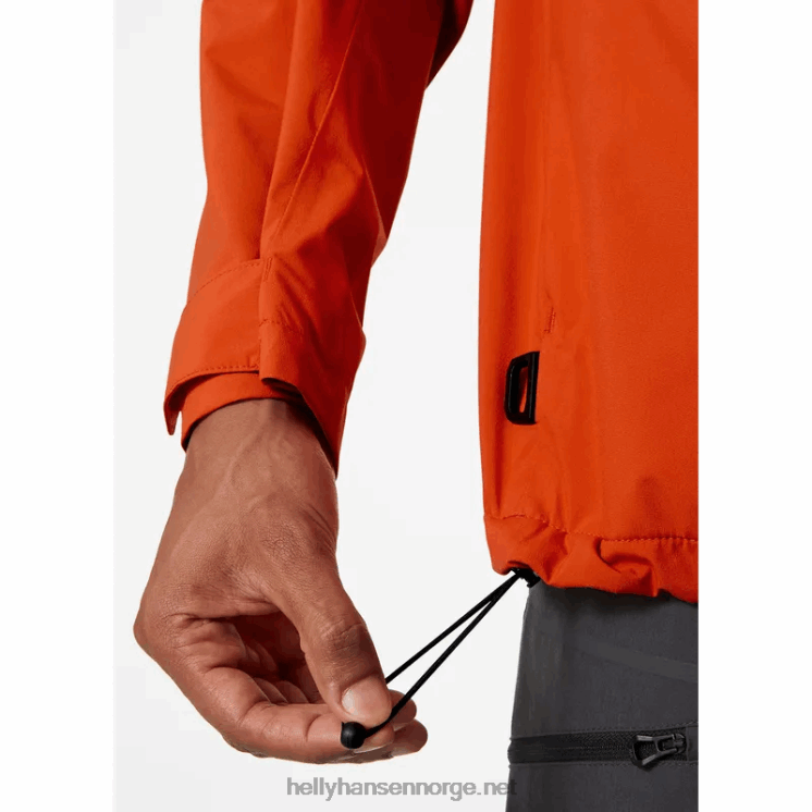 hp racing seiljakke for menn Helly-Hansen F6TJ0125 patrulje oran