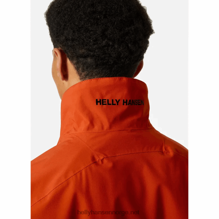 hp racing seiljakke for menn Helly-Hansen F6TJ0125 patrulje oran