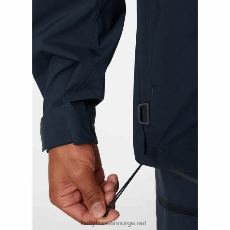 hp racing seiljakke for menn Helly-Hansen F6TJ0127 marinen