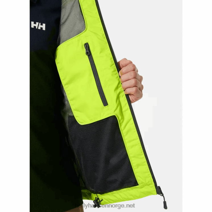 mannskapsseiljakke for menn Helly-Hansen F6TJ025 azid kalk