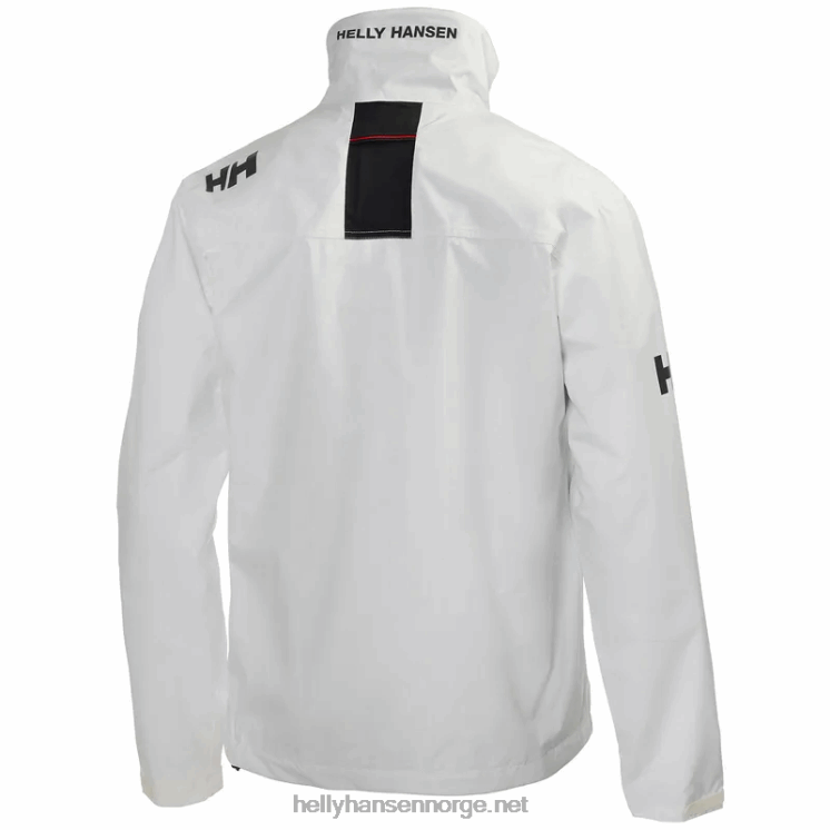 mannskapsseiljakke for menn Helly-Hansen F6TJ029 hvit
