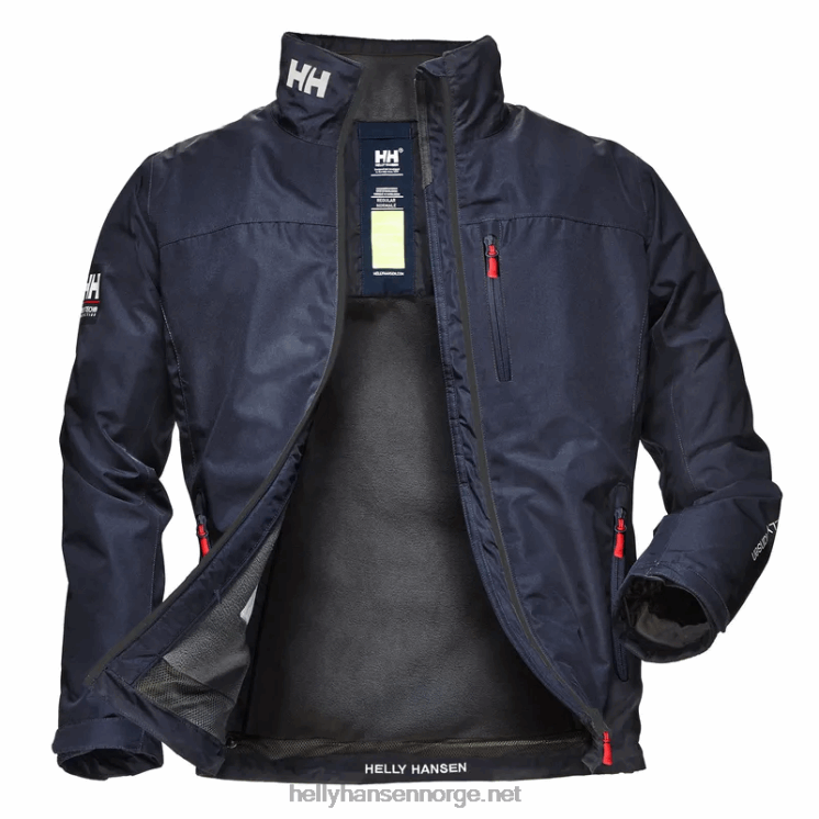 mellomlags seilerjakke for menn Helly-Hansen F6TJ08 marinen