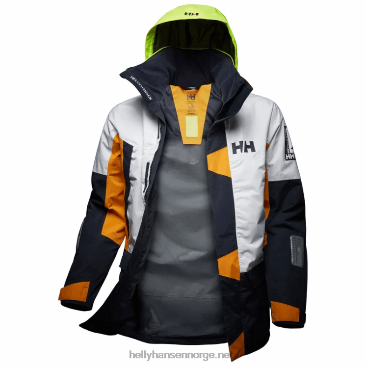 newport kystseilerjakke for menn Helly-Hansen F6TJ078 multebær