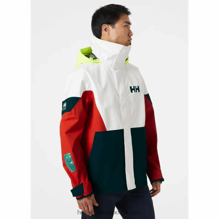 newport regatta seiljakke for menn Helly-Hansen F6TJ076 varsel rød