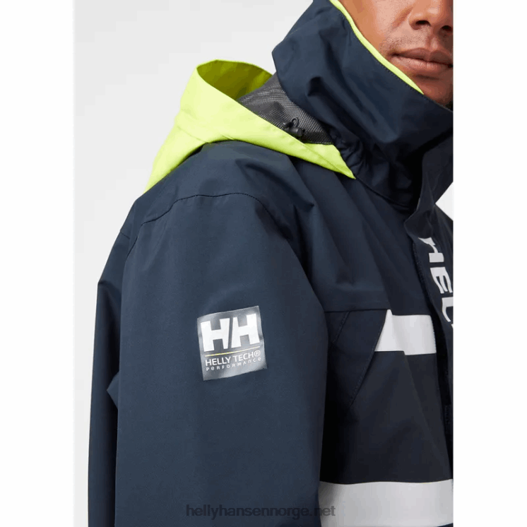 salt kystseilerjakke for menn Helly-Hansen F6TJ0112 marinen
