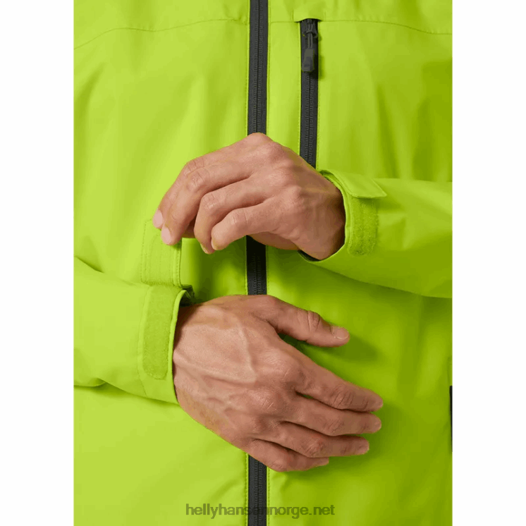 seilerjakke med hette for menn Helly-Hansen F6TJ09 azid kalk