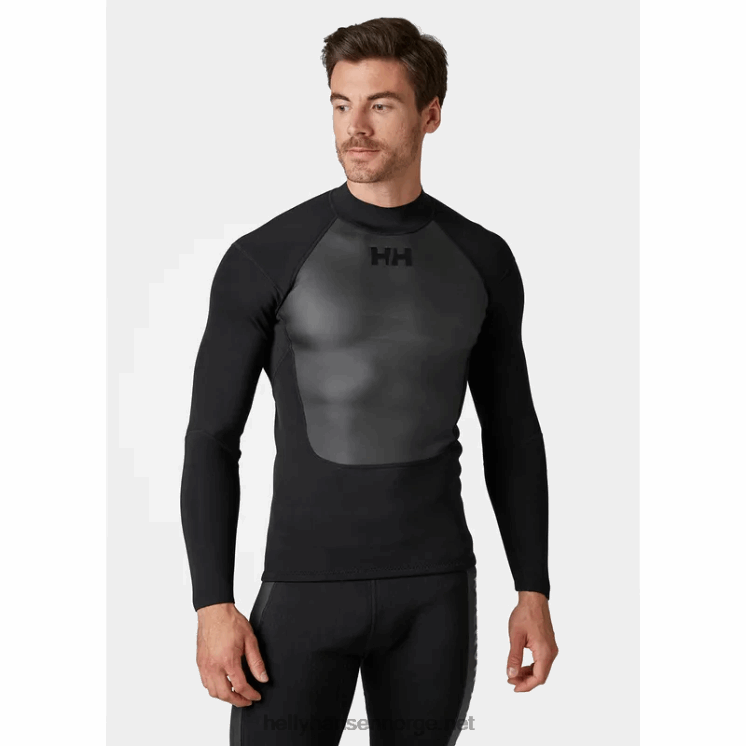 unisex vannklær topp Helly-Hansen F6TJ0119 svart