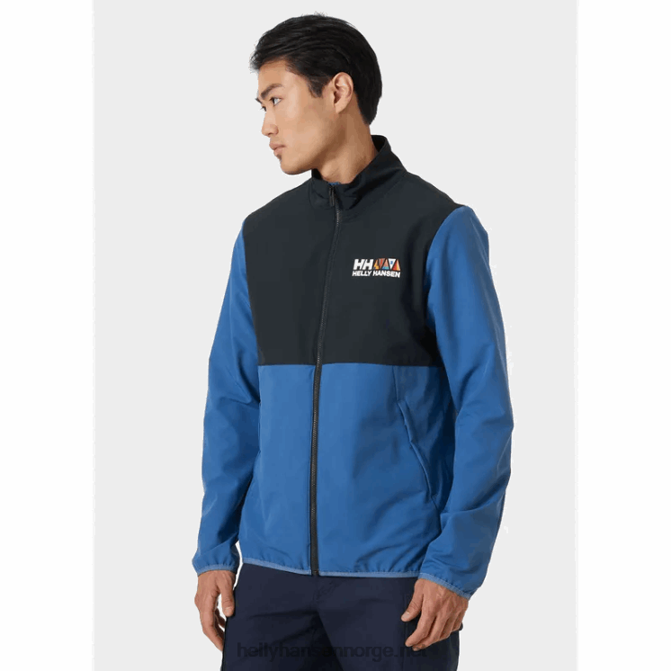 Newport softshelljakke for menn Helly-Hansen F6TJ068 asuritt