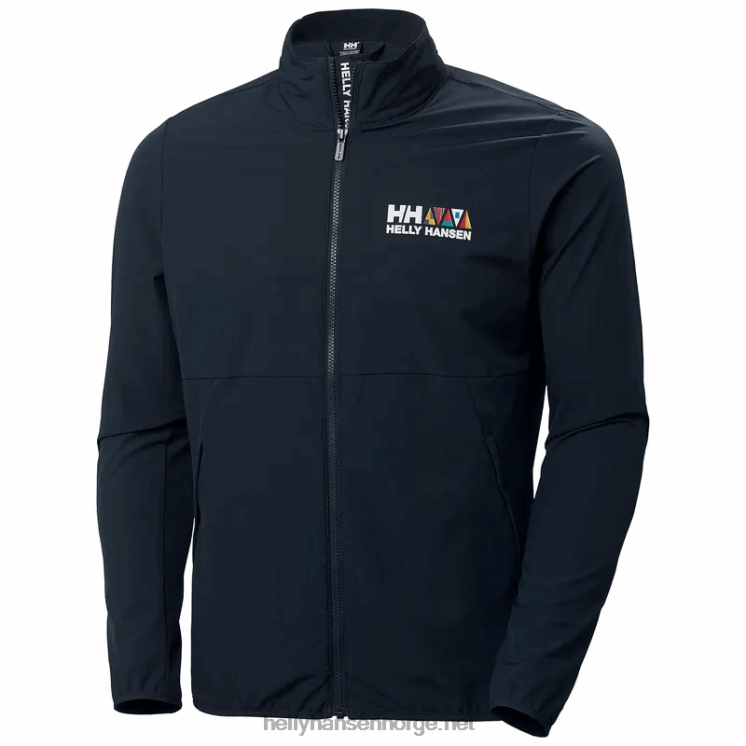 Newport softshelljakke for menn Helly-Hansen F6TJ069 marinen