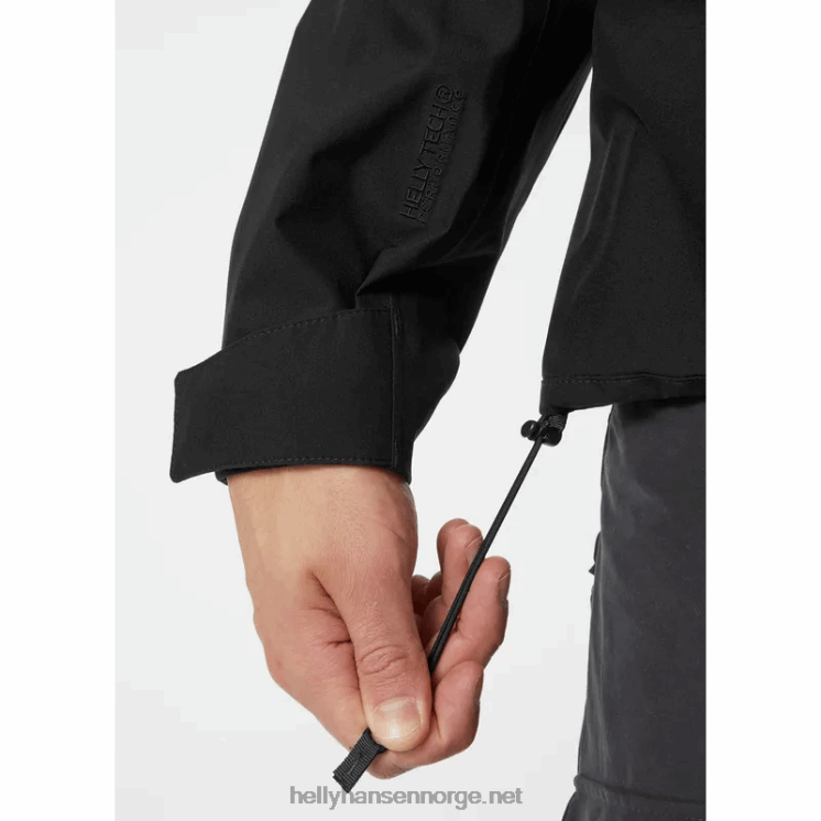 banff skalljakke for menn Helly-Hansen F6TJ0188 svart