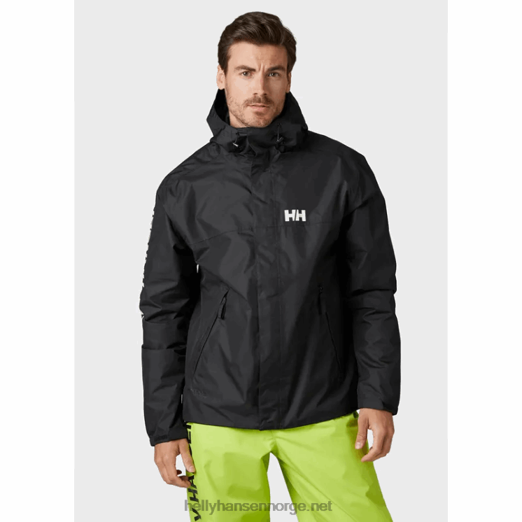 ervik jakke for menn Helly-Hansen F6TJ0198 svart