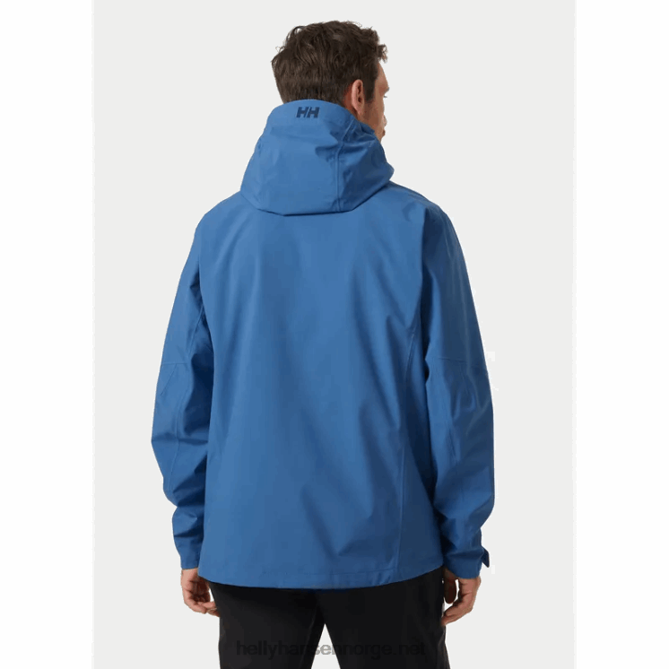 herre verglas 3-lags skalljakke Helly-Hansen F6TJ0210 asuritt