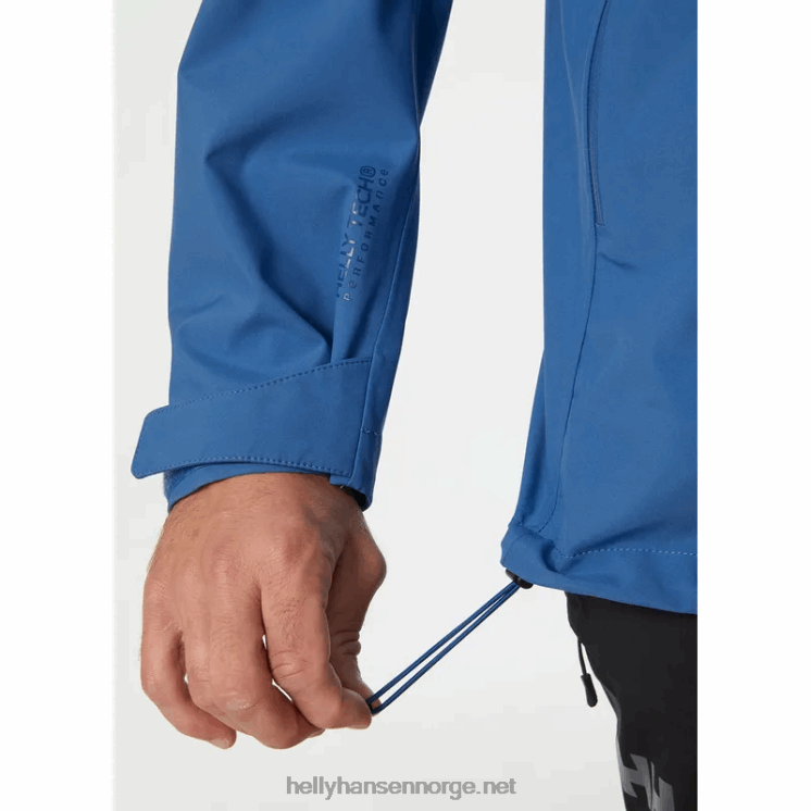 herre verglas 3-lags skalljakke Helly-Hansen F6TJ0210 asuritt