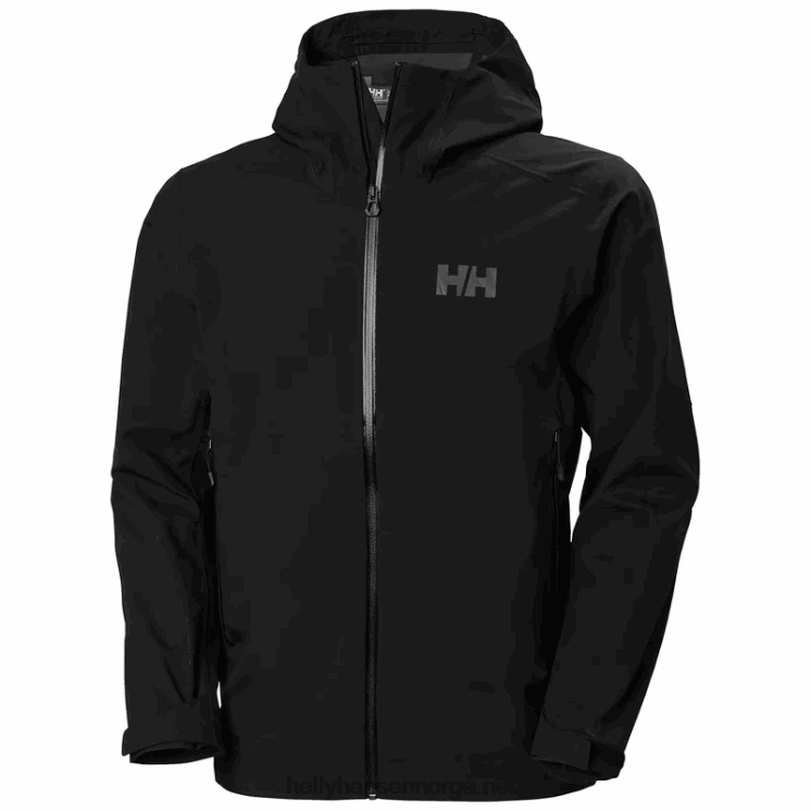 herre verglas 3-lags skalljakke Helly-Hansen F6TJ0212 svart