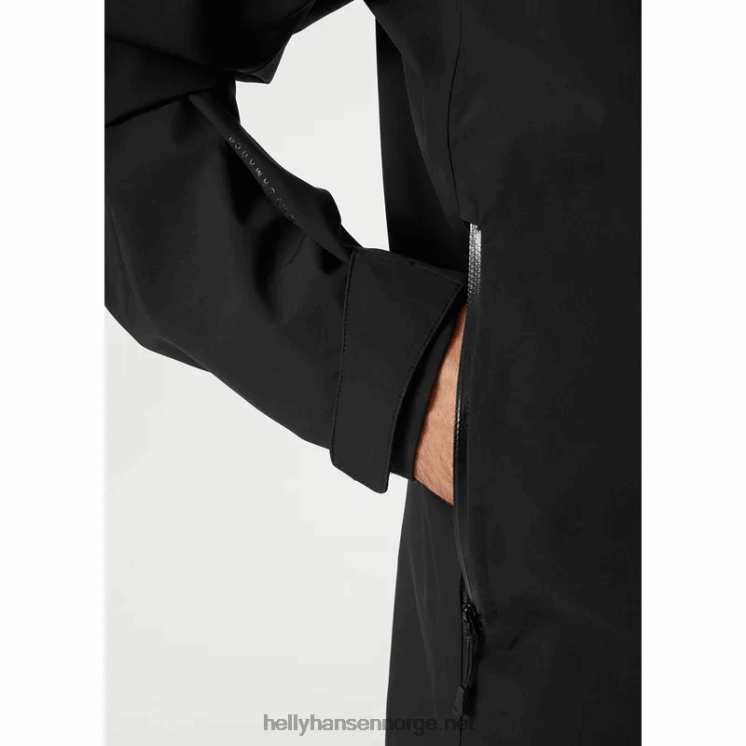 herre verglas 3-lags skalljakke Helly-Hansen F6TJ0212 svart