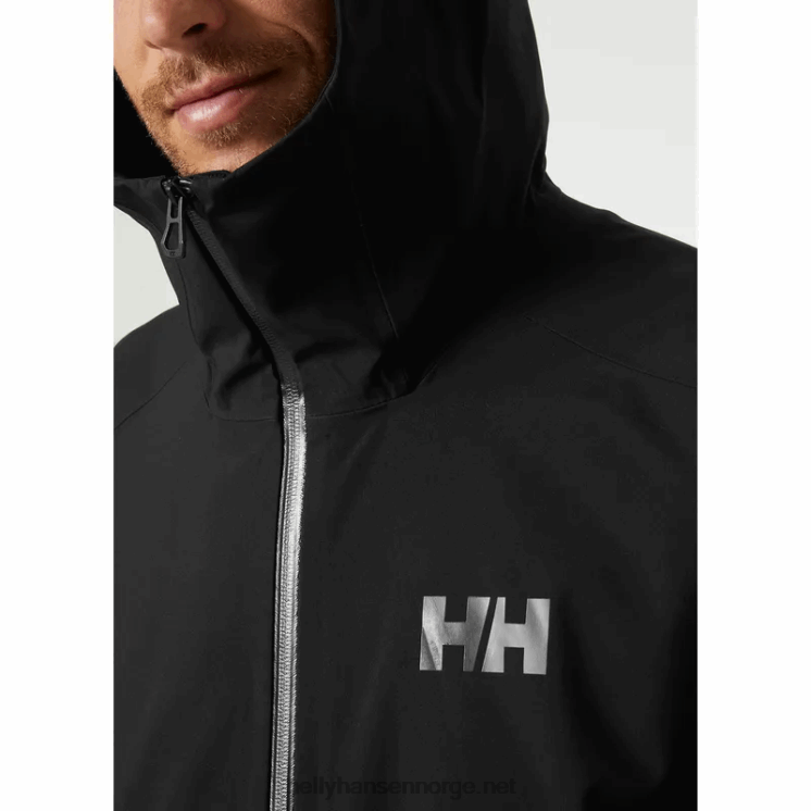 herre verglas 3-lags skalljakke Helly-Hansen F6TJ0212 svart