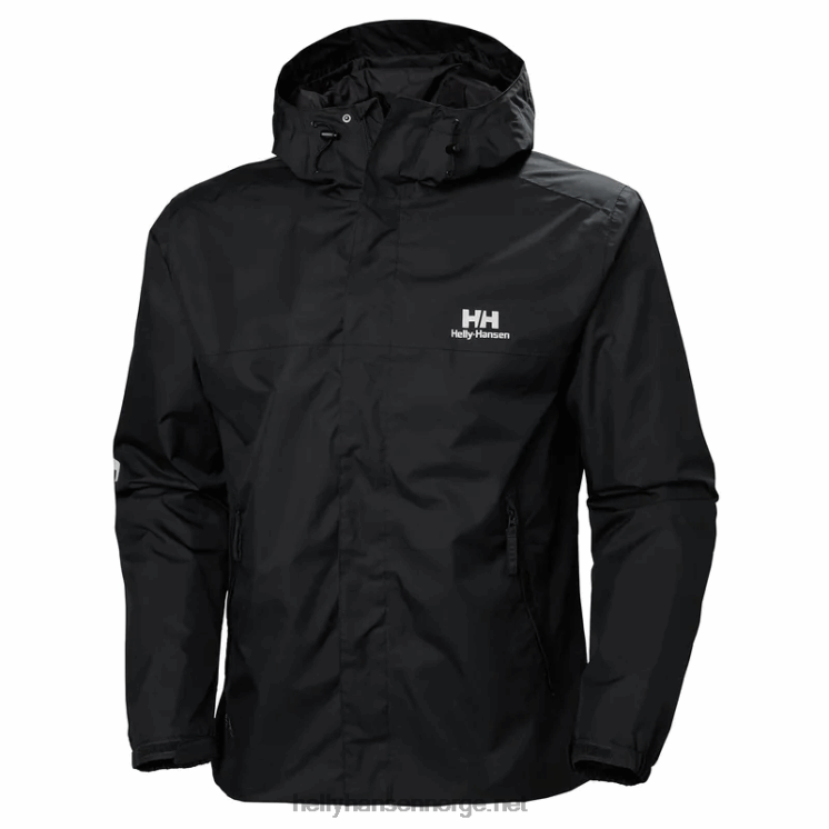 herre yu ervik skalljakke Helly-Hansen F6TJ0287 svart