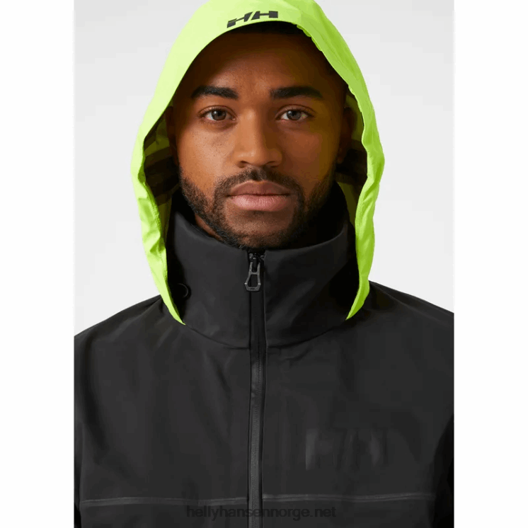 hp folie skalljakke for menn Helly-Hansen F6TJ052 ibenholt