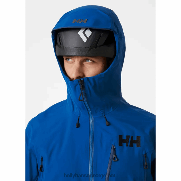 odin 9 worlds 2.0 utendørs skalljakke for menn Helly-Hansen F6TJ0156 dyp fjord
