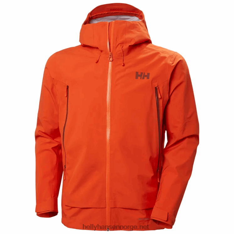 verglas infinity skalljakke for menn Helly-Hansen F6TJ0138 patrulje oran