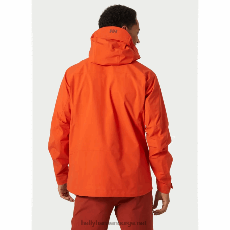 verglas infinity skalljakke for menn Helly-Hansen F6TJ0138 patrulje oran