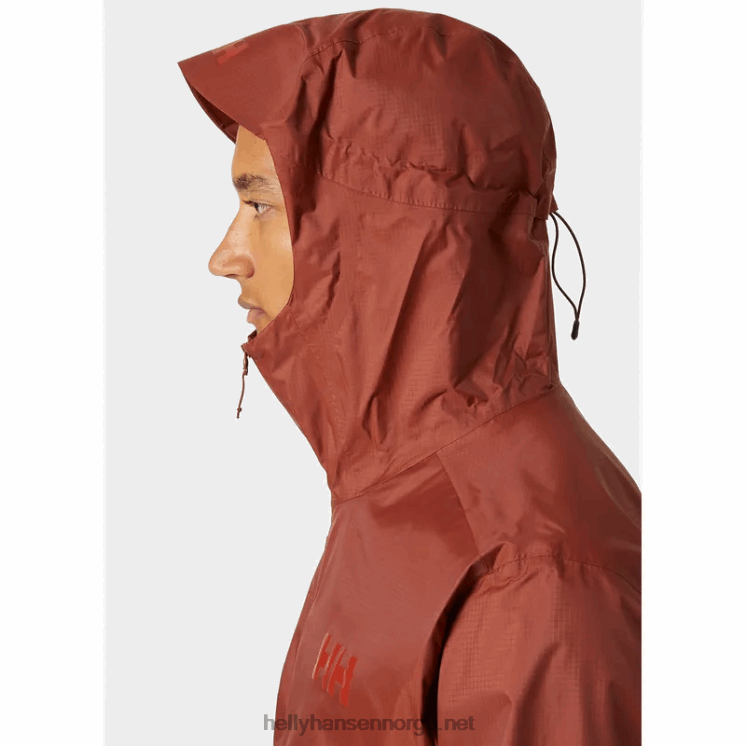 verglas mikroskalljakke for menn Helly-Hansen F6TJ0181 jernoksid