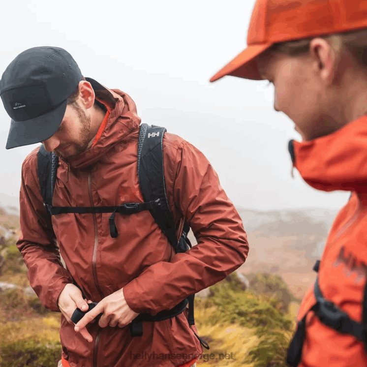 verglas mikroskalljakke for menn Helly-Hansen F6TJ0181 jernoksid