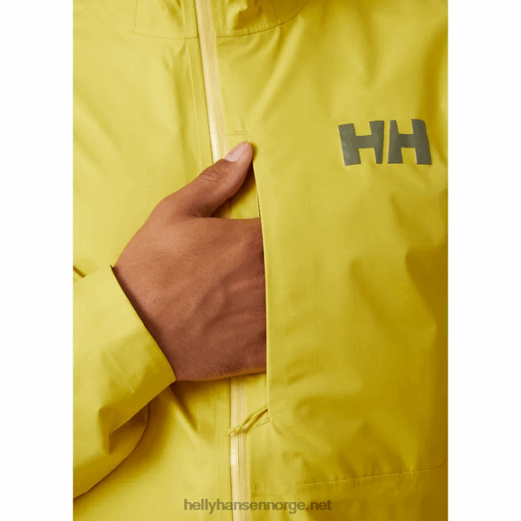 verglas mikroskalljakke for menn Helly-Hansen F6TJ0183 varm oliven