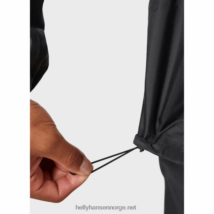 verglas mikroskalljakke for menn Helly-Hansen F6TJ0185 svart