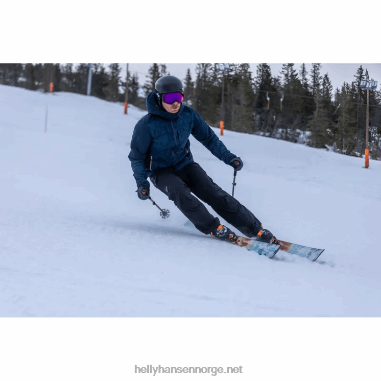 Swift infinity isolert skijakke for menn Helly-Hansen F6TJ0429 svart