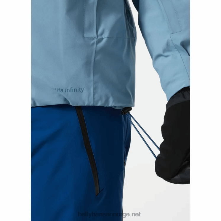 alpha infinity isolert skijakke for menn Helly-Hansen F6TJ0422 mørkeste spr