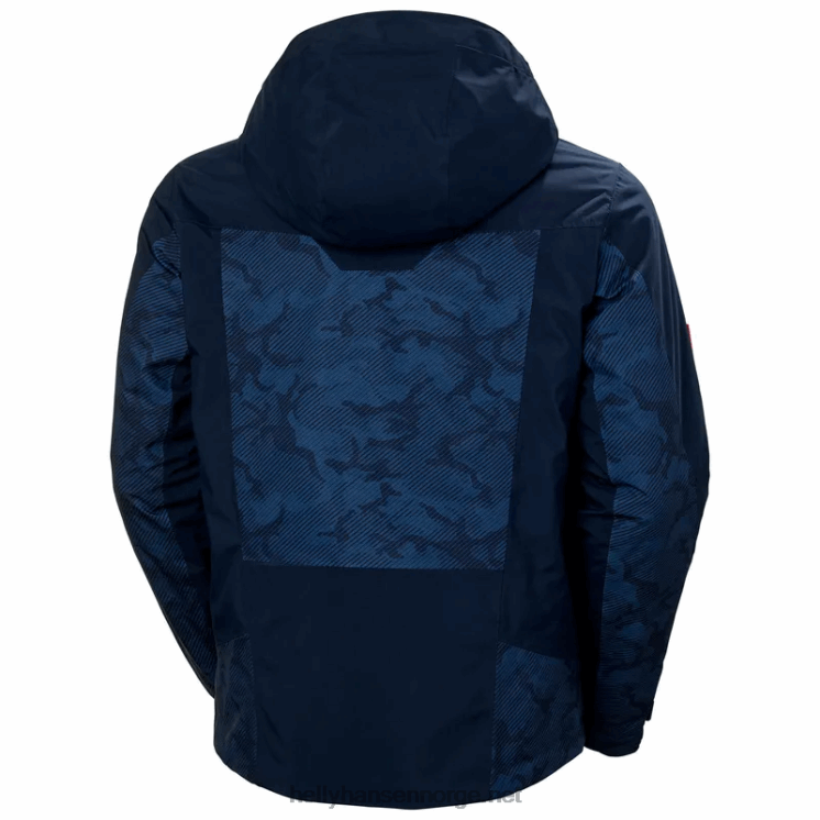 alpha infinity isolert skijakke for menn Helly-Hansen F6TJ0425 marinen