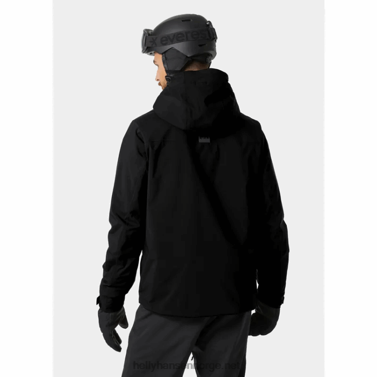 alpint isolert skijakke for menn Helly-Hansen F6TJ0451 dyp fjord