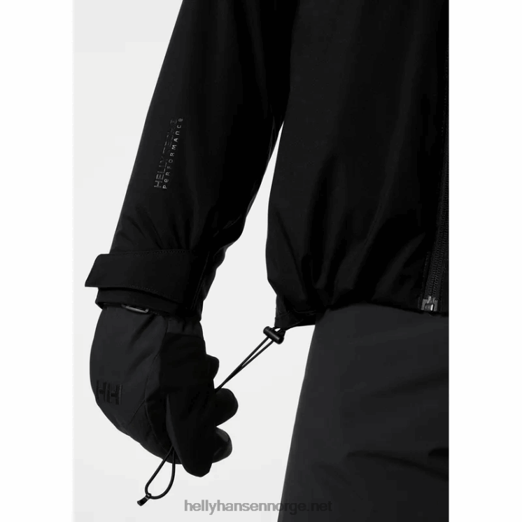 alpint isolert skijakke for menn Helly-Hansen F6TJ0451 dyp fjord