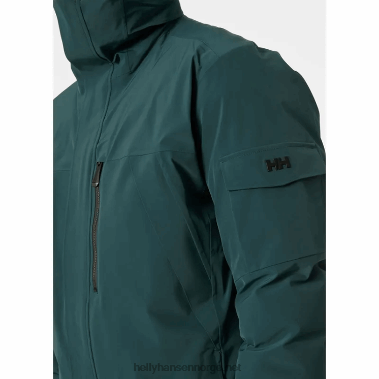 alpint isolert skijakke for menn Helly-Hansen F6TJ0452 svart