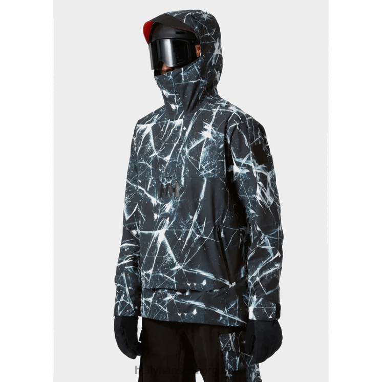 herre ullr d isolert ski anorakkjakke Helly-Hansen F6TJ0437 hav camo