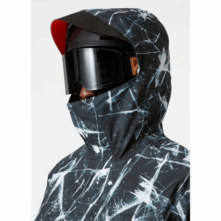 herre ullr d isolert ski anorakkjakke Helly-Hansen F6TJ0437 hav camo