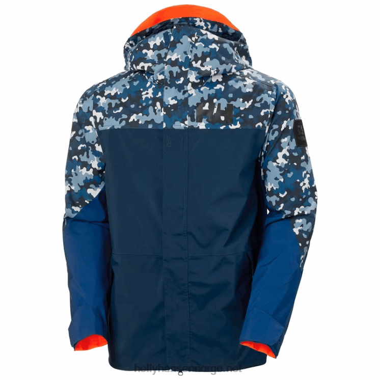 herre ullr d shell skijakke Helly-Hansen F6TJ0205 hav camo