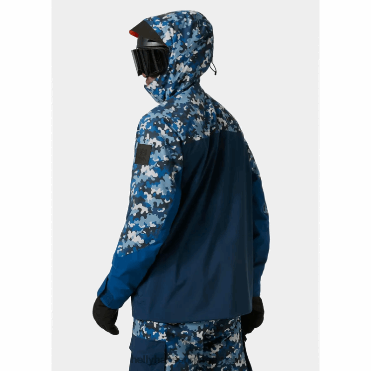 herre ullr d shell skijakke Helly-Hansen F6TJ0205 hav camo