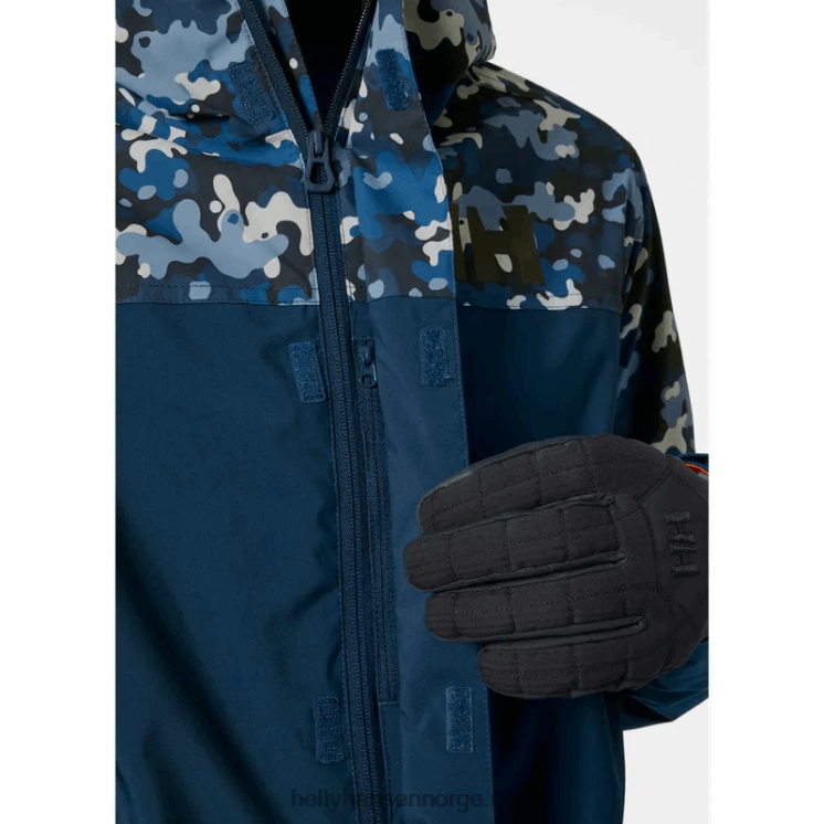 herre ullr d shell skijakke Helly-Hansen F6TJ0205 hav camo