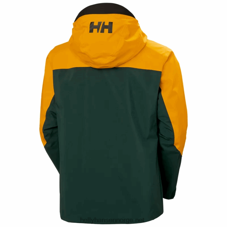 herre ullr d shell skijakke Helly-Hansen F6TJ0206 mørkeste spr