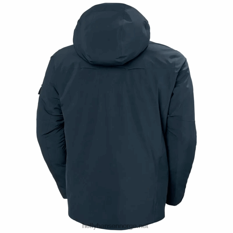 herre val d'isere puffy skijakke Helly-Hansen F6TJ0453 mørkeste spr