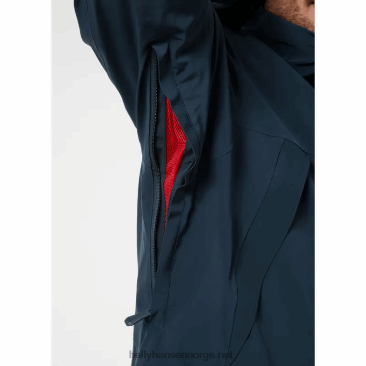 herre val d'isere puffy skijakke Helly-Hansen F6TJ0453 mørkeste spr