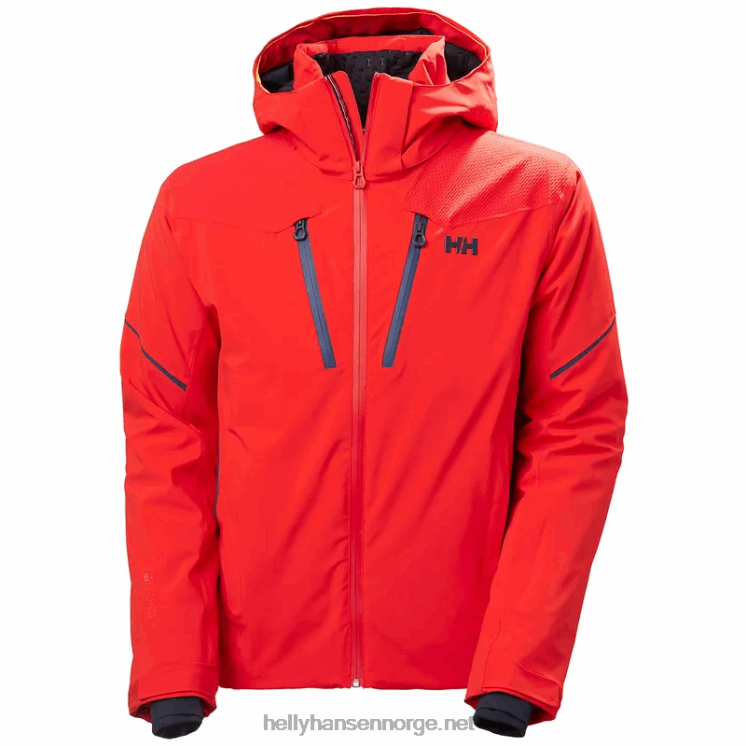 herre val d'isere puffy skijakke Helly-Hansen F6TJ0454 marinen